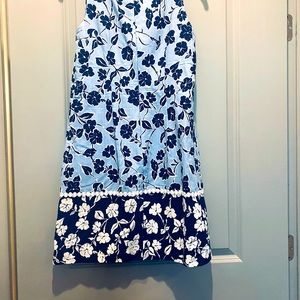 Summery sleeveless shift dress